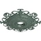 Ekena Millwork Orleans Ceiling Medallion (Fits Canopies up to 8 1/4"), 38 3/8"OD x 6 5/8"ID x 2 7/8"P, Cloud Burst CM38OLCBF - alternate 3
